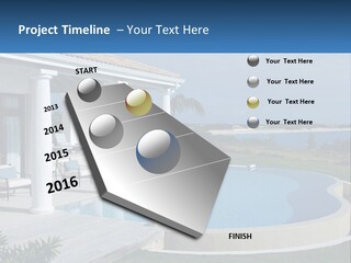 Ocean Luxury Saint Maarten PowerPoint Template