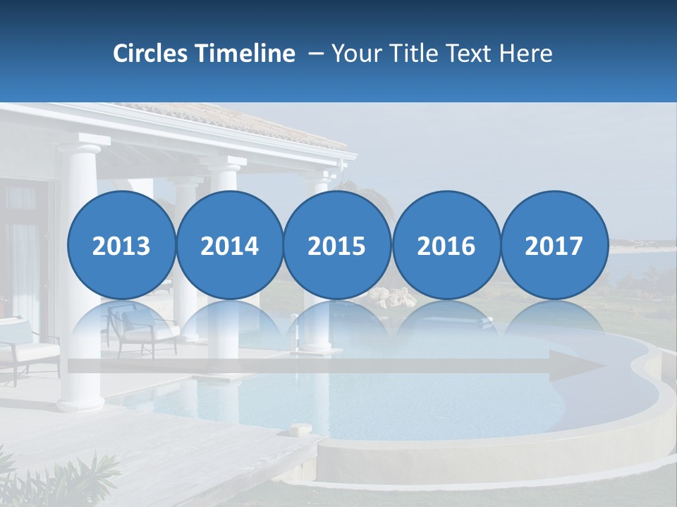 Ocean Luxury Saint Maarten PowerPoint Template
