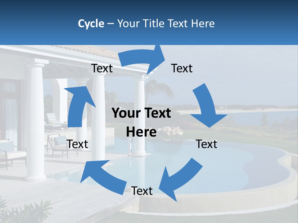 Ocean Luxury Saint Maarten PowerPoint Template