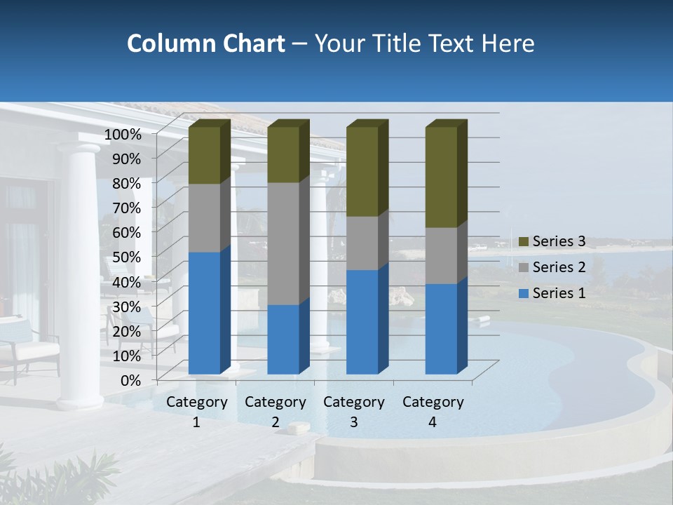Ocean Luxury Saint Maarten PowerPoint Template