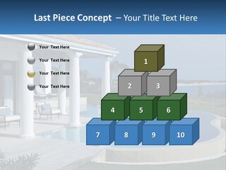 Ocean Luxury Saint Maarten PowerPoint Template