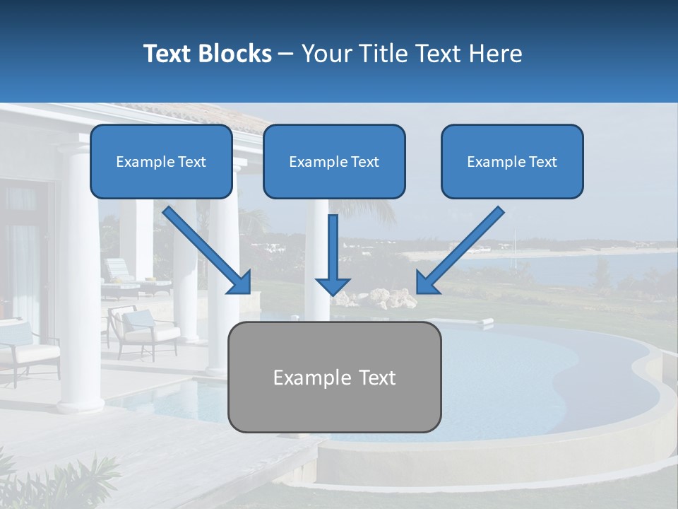 Ocean Luxury Saint Maarten PowerPoint Template