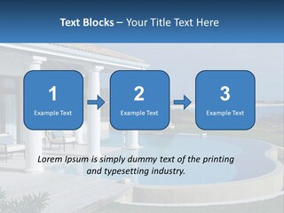 Ocean Luxury Saint Maarten PowerPoint Template