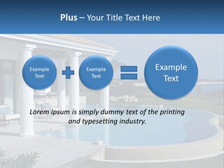 Ocean Luxury Saint Maarten PowerPoint Template