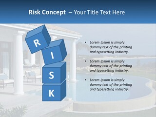 Ocean Luxury Saint Maarten PowerPoint Template