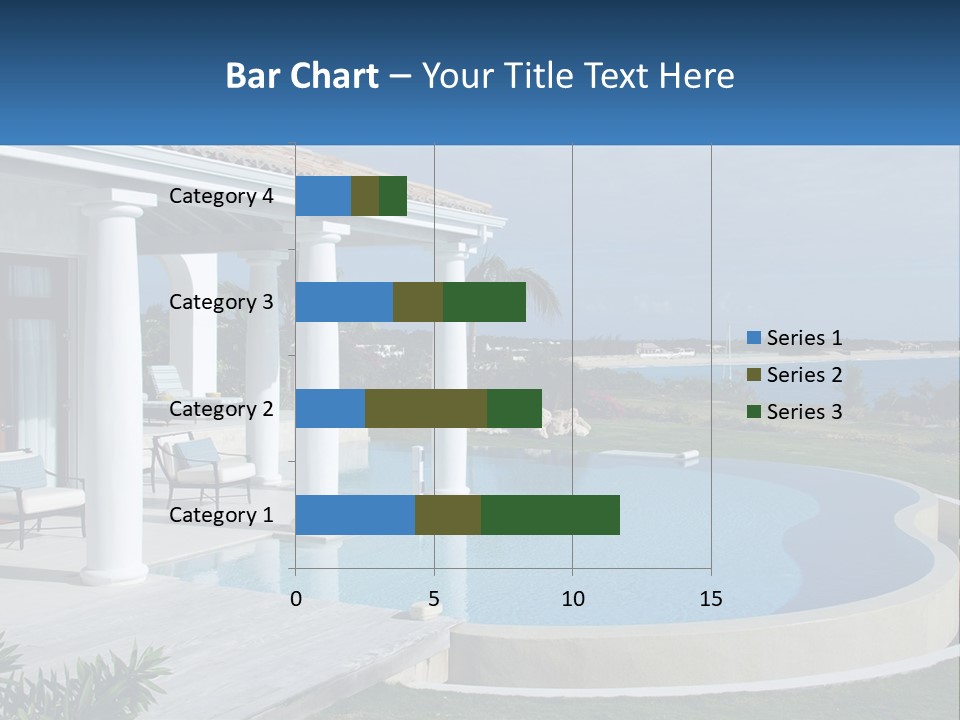 Ocean Luxury Saint Maarten PowerPoint Template