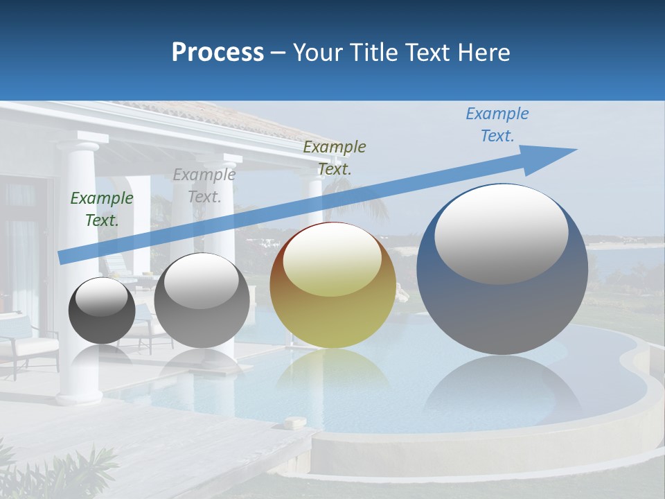 Ocean Luxury Saint Maarten PowerPoint Template