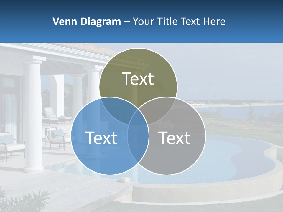 Ocean Luxury Saint Maarten PowerPoint Template