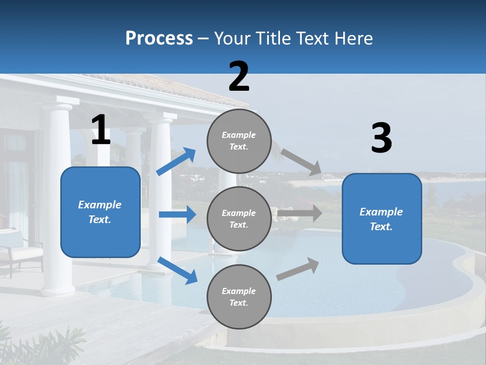 Ocean Luxury Saint Maarten PowerPoint Template