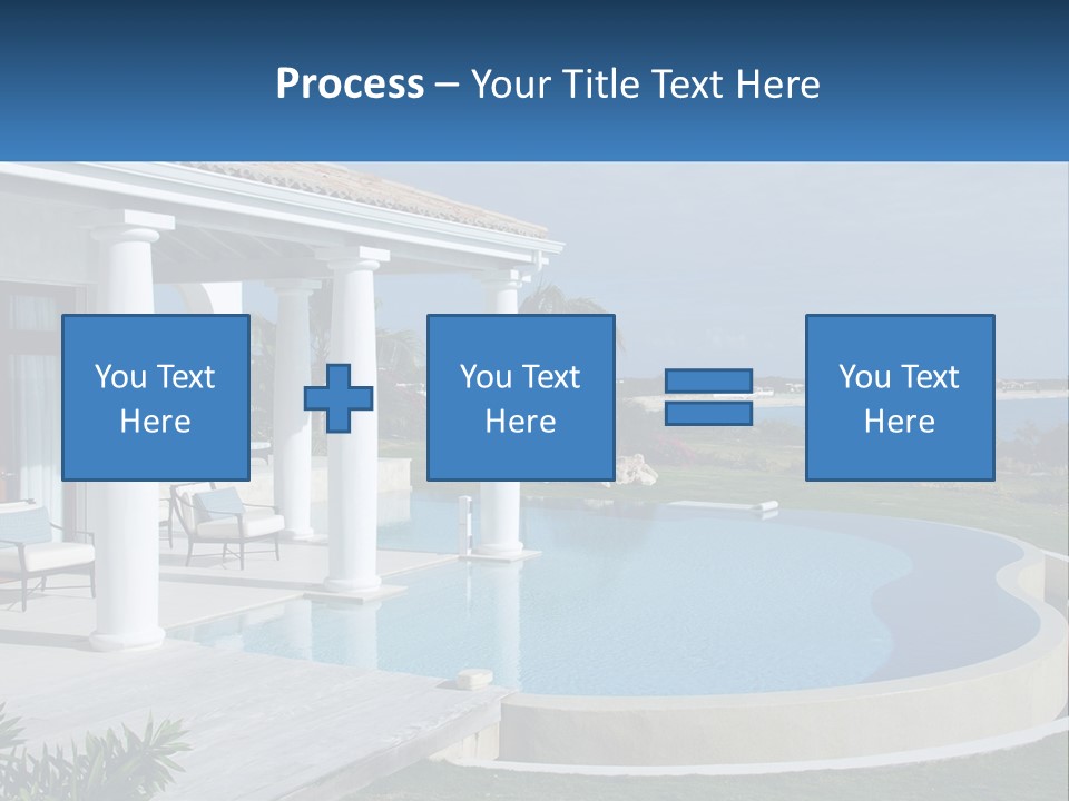 Ocean Luxury Saint Maarten PowerPoint Template