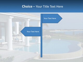 Ocean Luxury Saint Maarten PowerPoint Template