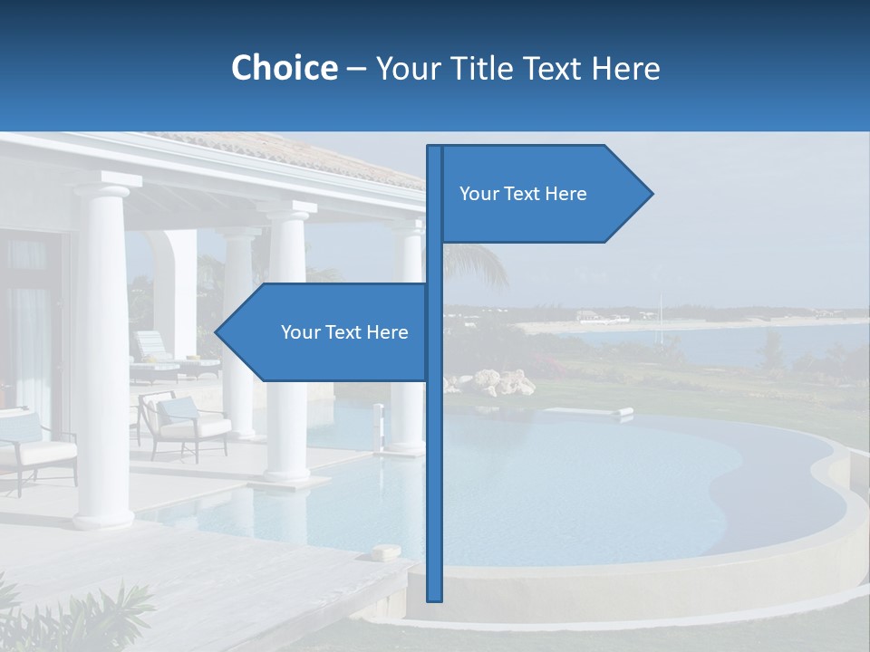 Ocean Luxury Saint Maarten PowerPoint Template
