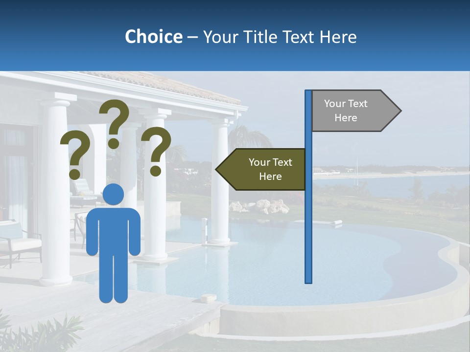 Ocean Luxury Saint Maarten PowerPoint Template