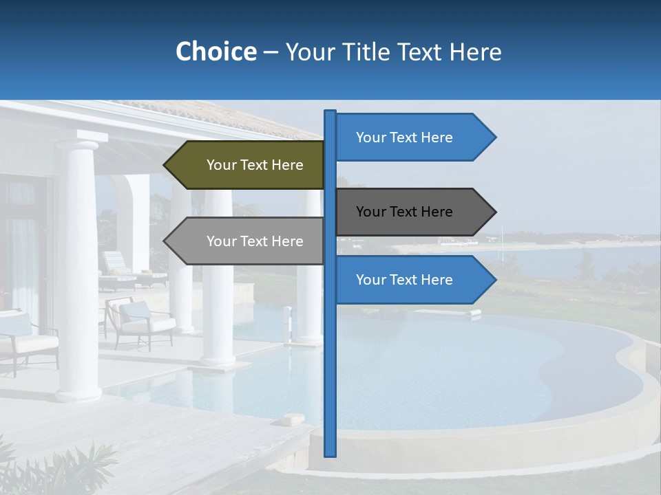 Ocean Luxury Saint Maarten PowerPoint Template
