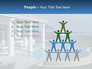 Ocean Luxury Saint Maarten PowerPoint Template