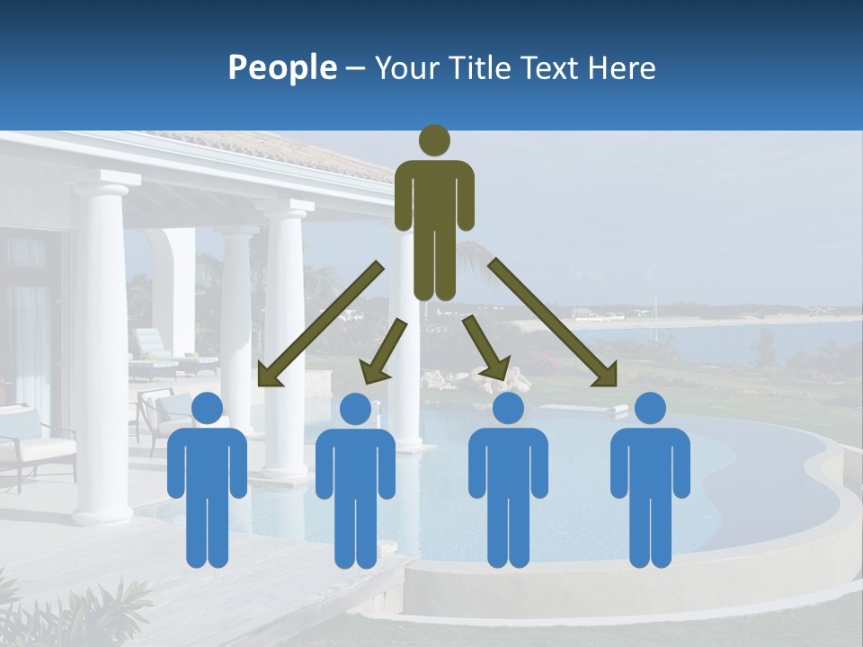 Ocean Luxury Saint Maarten PowerPoint Template