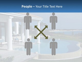 Ocean Luxury Saint Maarten PowerPoint Template