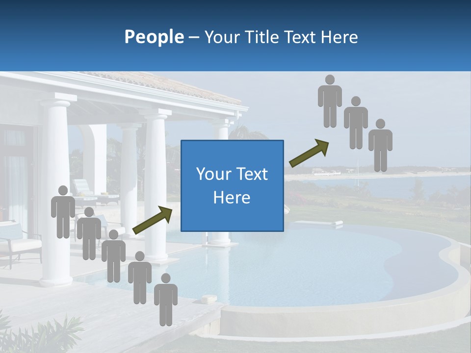 Ocean Luxury Saint Maarten PowerPoint Template