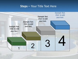 Ocean Luxury Saint Maarten PowerPoint Template