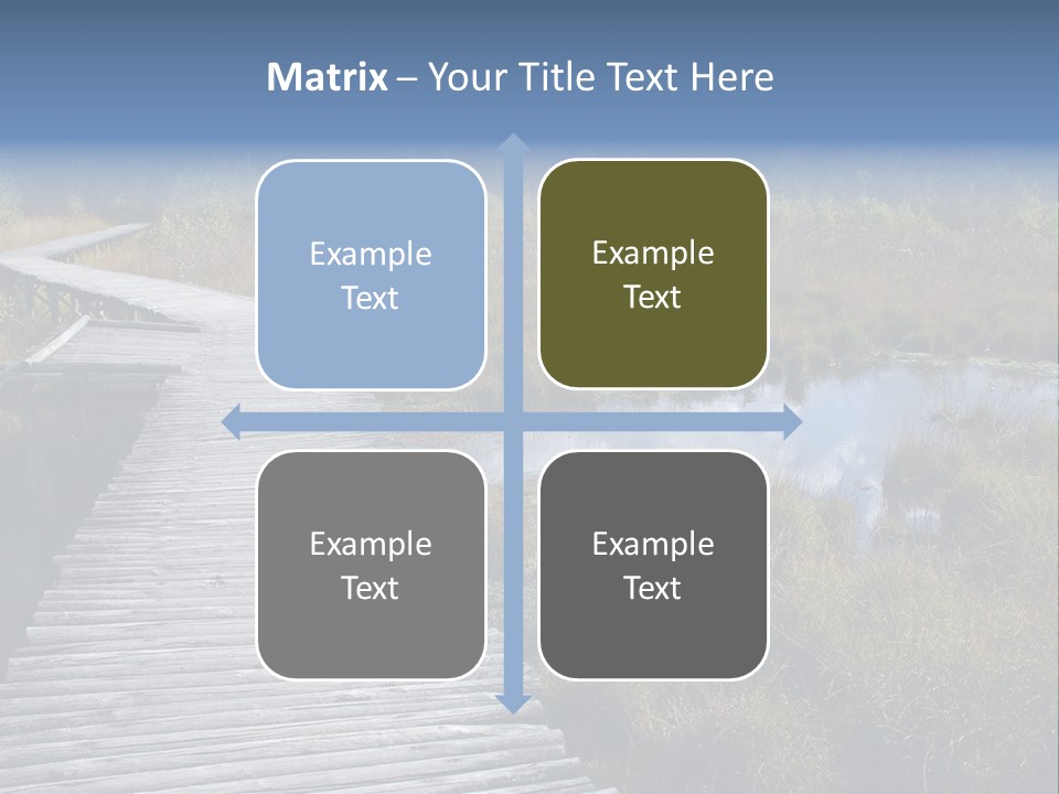 Aim Outdoors Tranquil PowerPoint Template