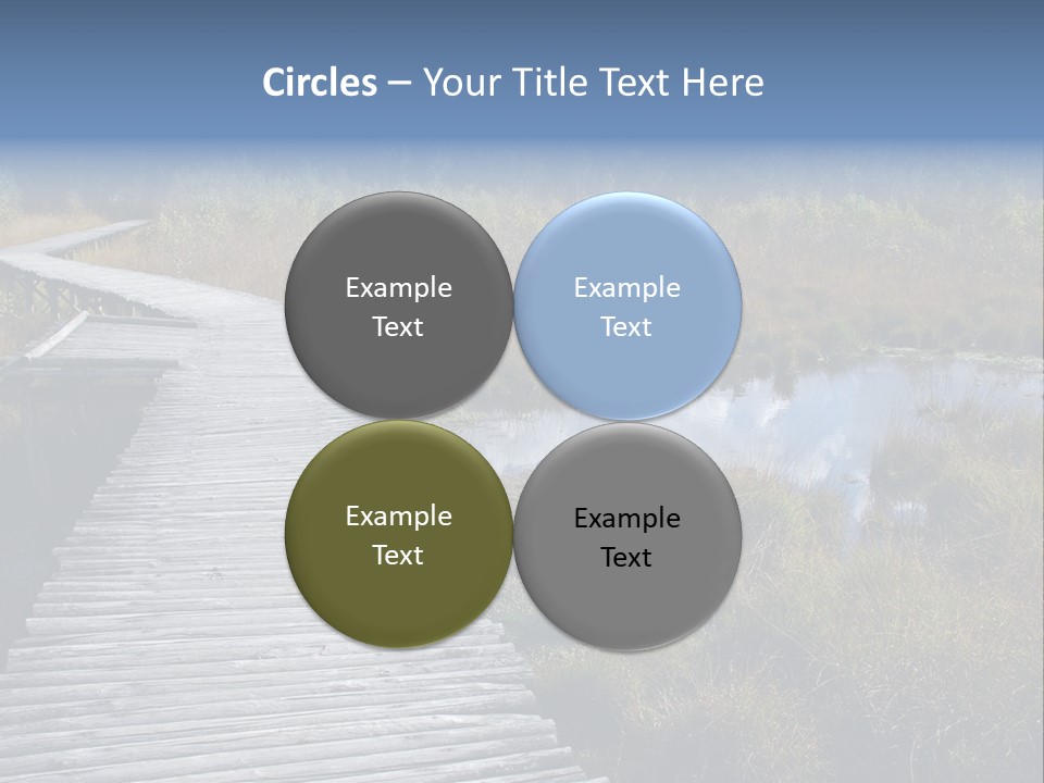 Aim Outdoors Tranquil PowerPoint Template