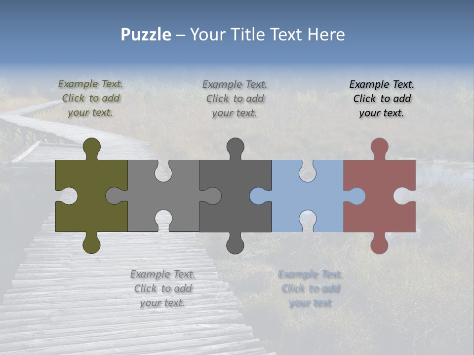 Aim Outdoors Tranquil PowerPoint Template