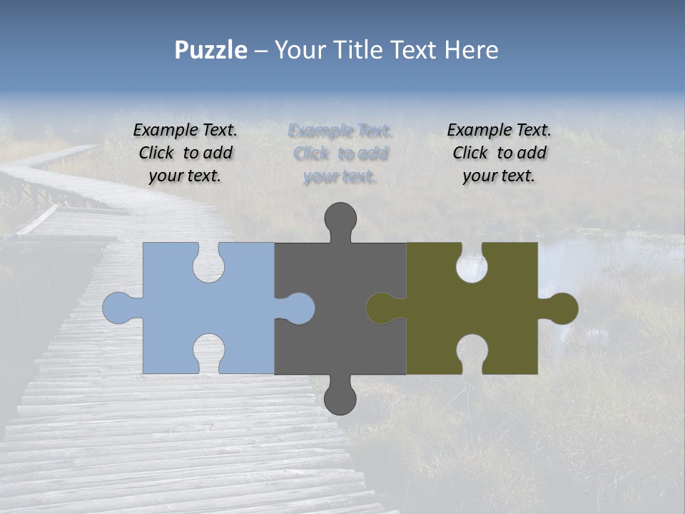 Aim Outdoors Tranquil PowerPoint Template