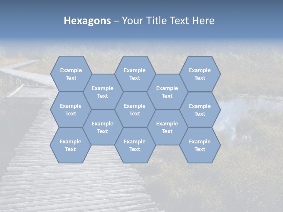 Aim Outdoors Tranquil PowerPoint Template