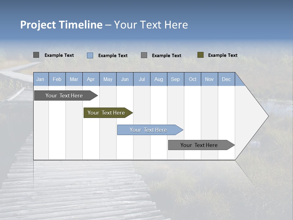 Aim Outdoors Tranquil PowerPoint Template