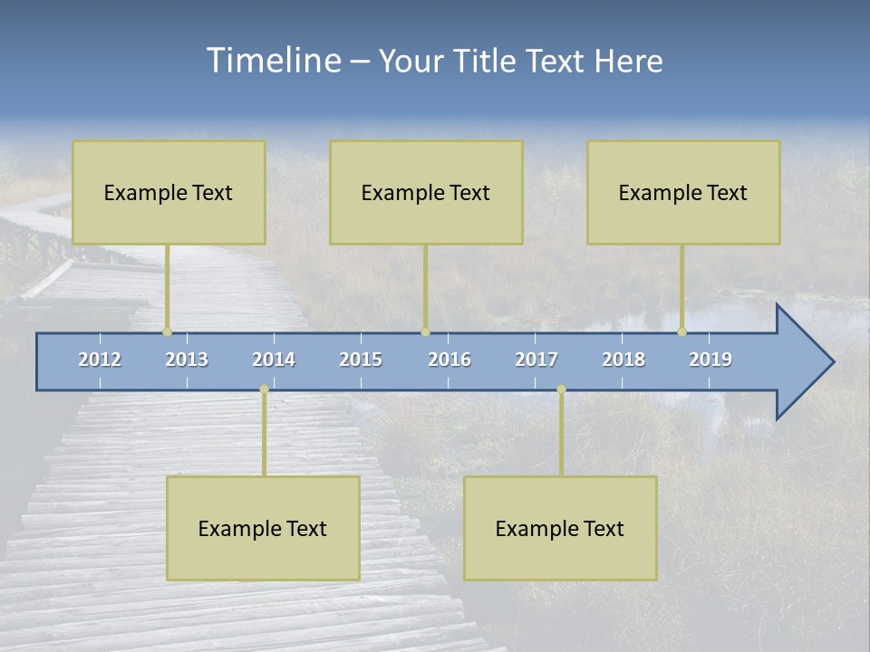 Aim Outdoors Tranquil PowerPoint Template