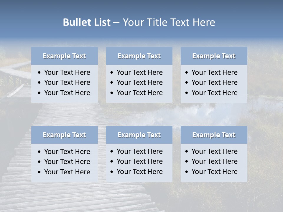 Aim Outdoors Tranquil PowerPoint Template