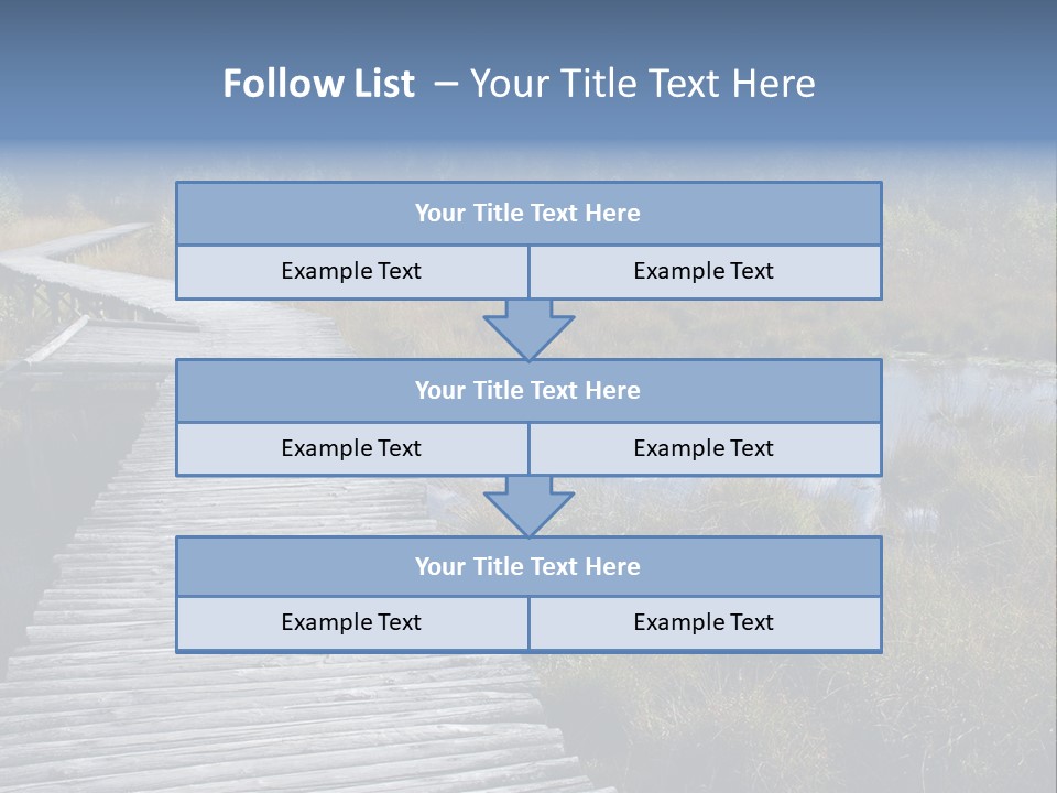 Aim Outdoors Tranquil PowerPoint Template