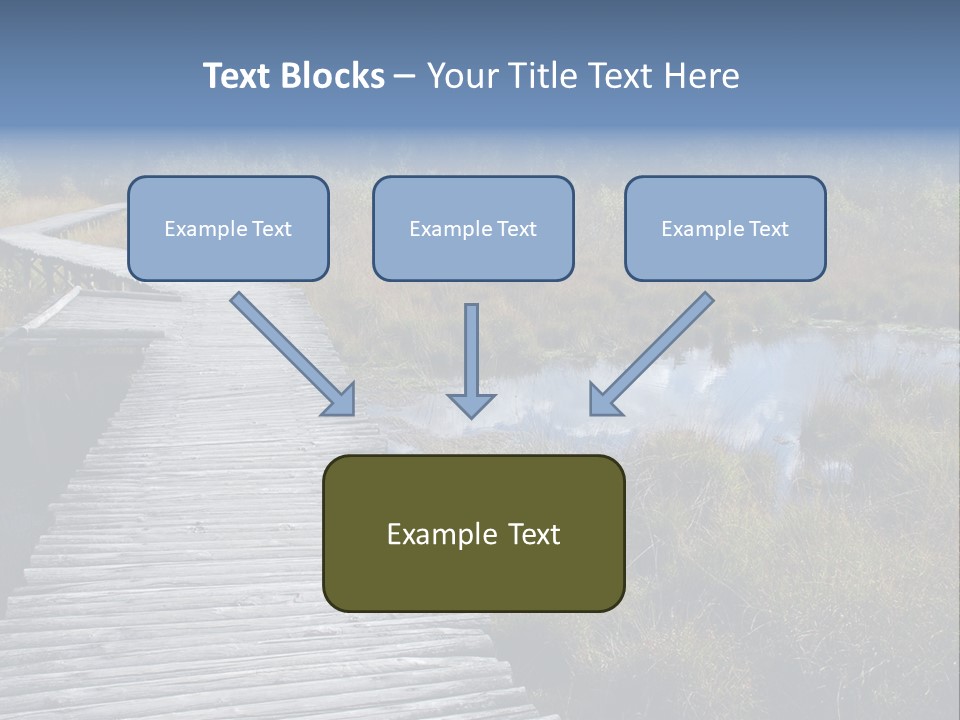 Aim Outdoors Tranquil PowerPoint Template
