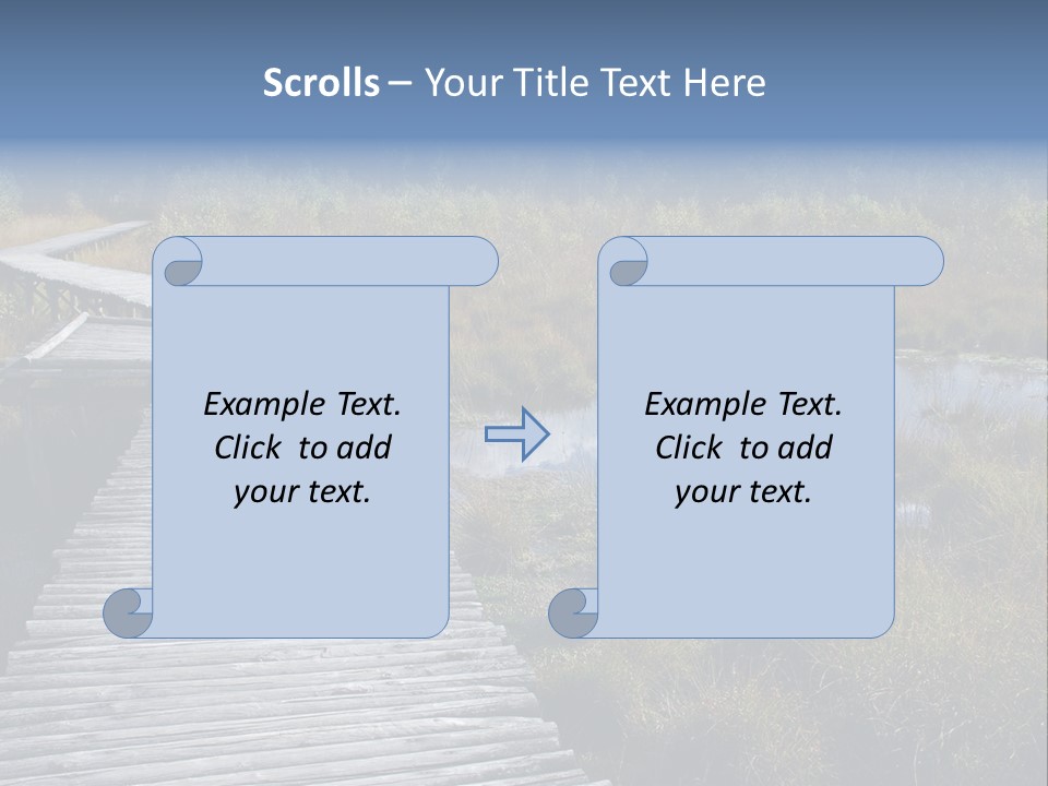 Aim Outdoors Tranquil PowerPoint Template
