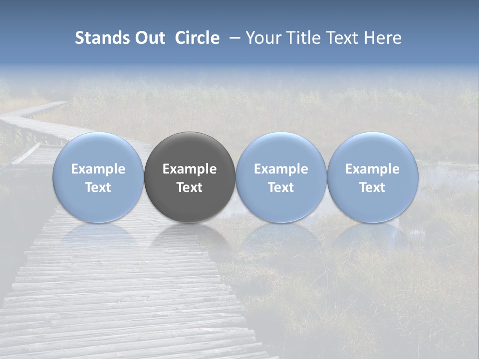 Aim Outdoors Tranquil PowerPoint Template