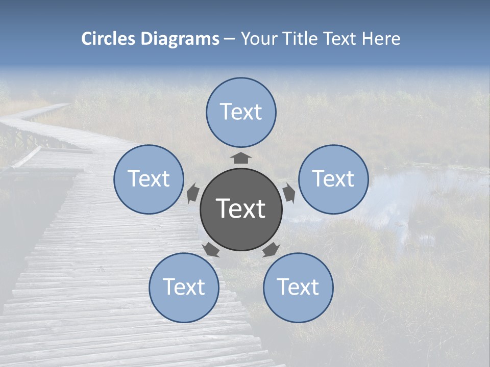 Aim Outdoors Tranquil PowerPoint Template