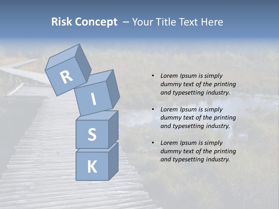 Aim Outdoors Tranquil PowerPoint Template