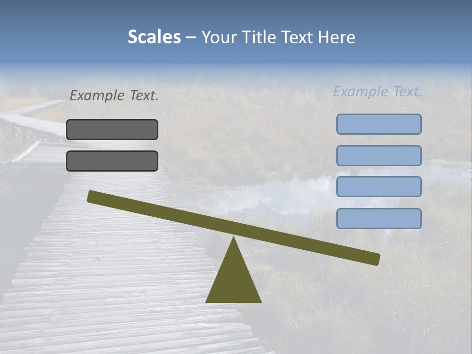 Aim Outdoors Tranquil PowerPoint Template