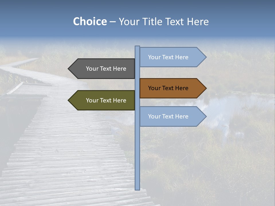 Aim Outdoors Tranquil PowerPoint Template