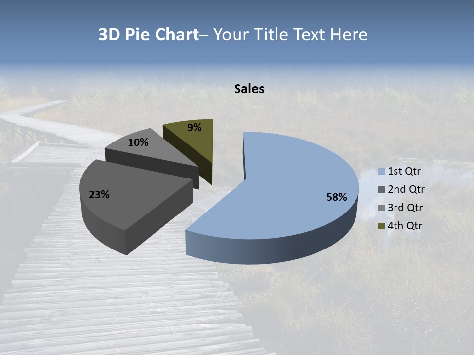 Aim Outdoors Tranquil PowerPoint Template