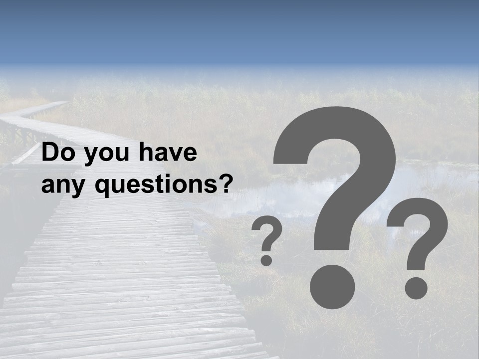 Aim Outdoors Tranquil PowerPoint Template