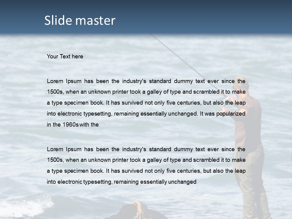 Hook Frontier Recreation PowerPoint Template