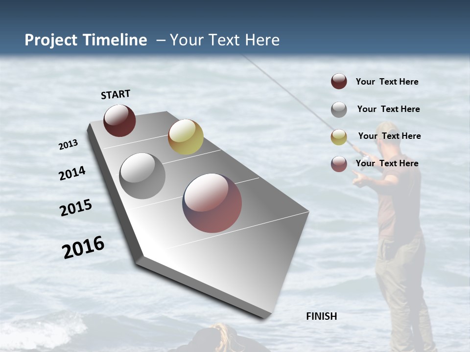 Hook Frontier Recreation PowerPoint Template