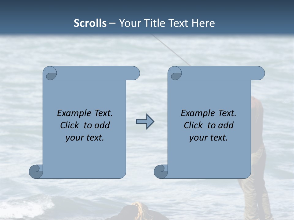Hook Frontier Recreation PowerPoint Template