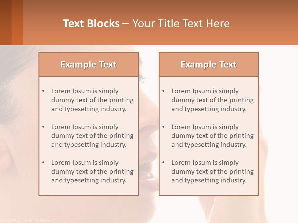 Care Self Activity PowerPoint Template