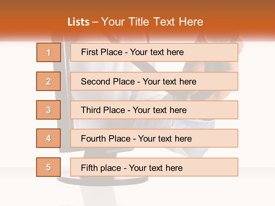 A Doctor Holding A Stethoscope Up To A Computer Screen PowerPoint Template