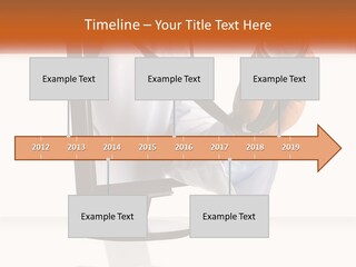 A Doctor Holding A Stethoscope Up To A Computer Screen PowerPoint Template
