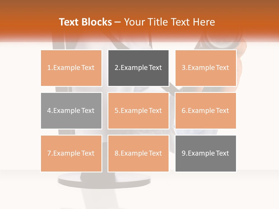 A Doctor Holding A Stethoscope Up To A Computer Screen PowerPoint Template