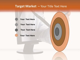 A Doctor Holding A Stethoscope Up To A Computer Screen PowerPoint Template