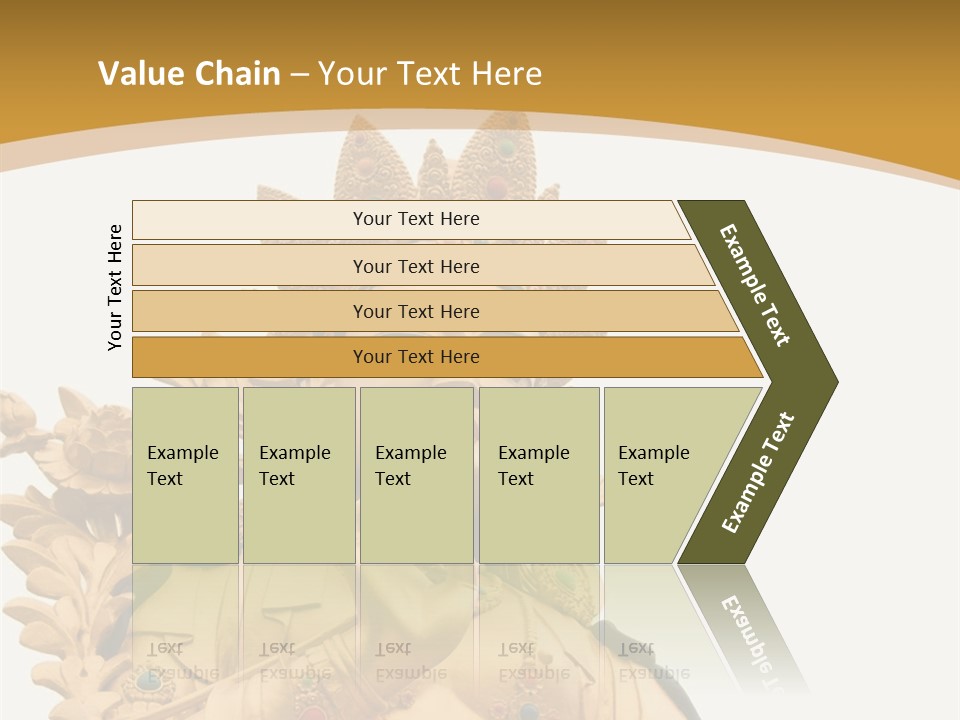 Face Budha Sculpture PowerPoint Template